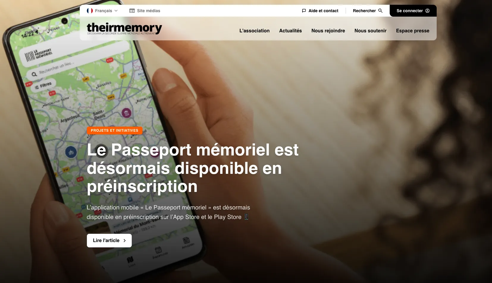 Their Memory — Mémoire collective en ligne